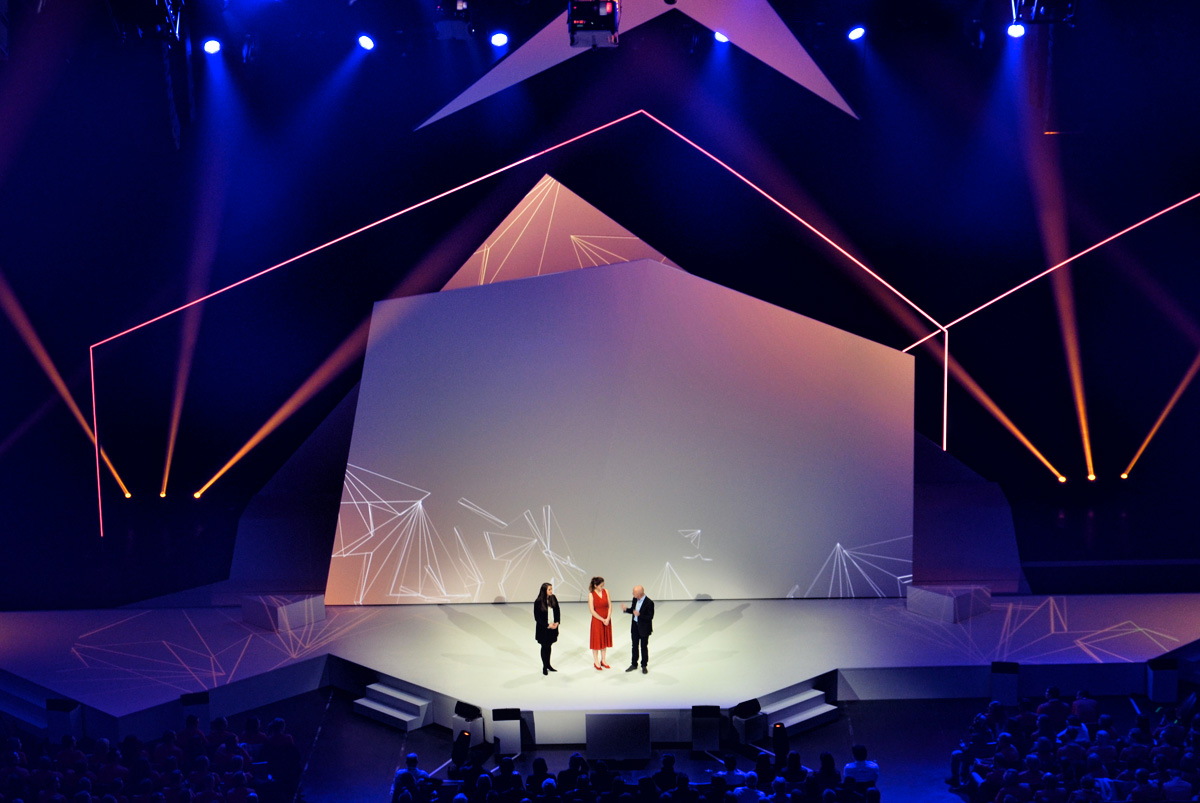 Mise en images de la convention de Leroy Merlin au Zénith de Lille